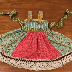 Platinum Matilda Jane knot dress 12/24 toddler girls - little kids size 4
